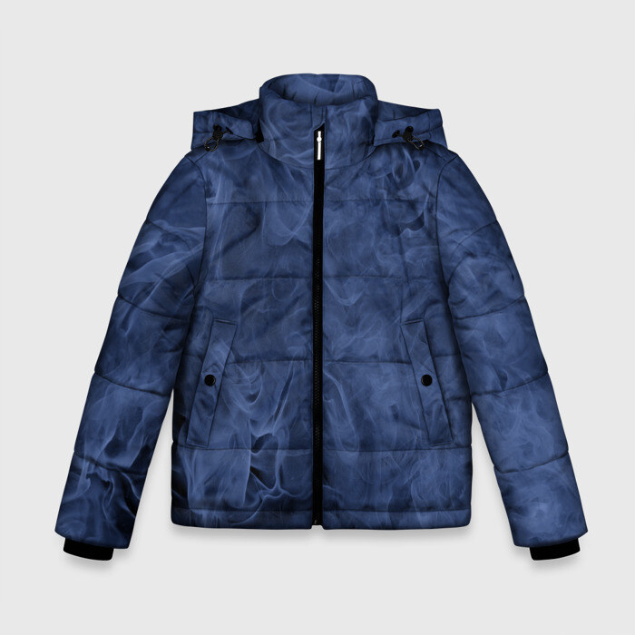 Зимняя куртка для мальчиков 3D Smoke фото