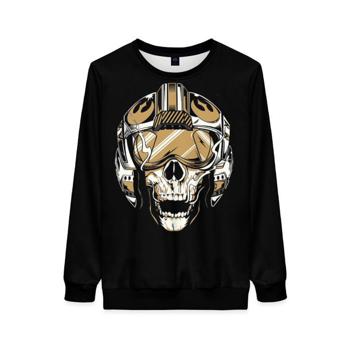 Женский свитшот 3D Ангел из ада фото