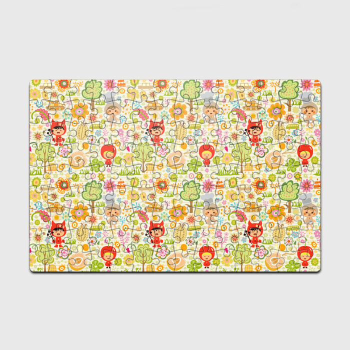 Пазл магнитный 126 элементов Детский Мир фото