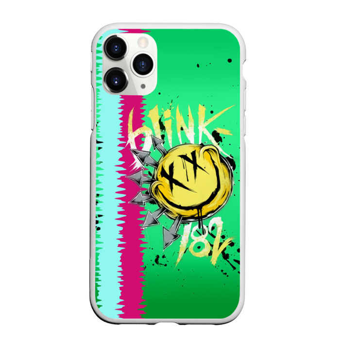 Чехол для iPhone 11 Pro матовый Blink 182 фото