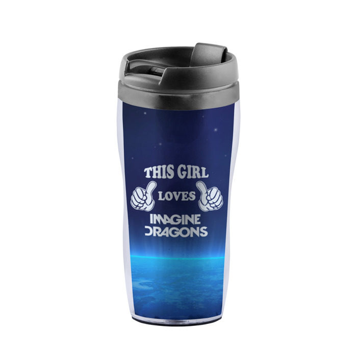 Термокружка-непроливайка This Girl Loves ImagineDragons фото