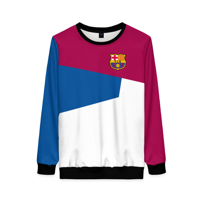 Женский свитшот 3D FC Barcelona 2018 #4 фото