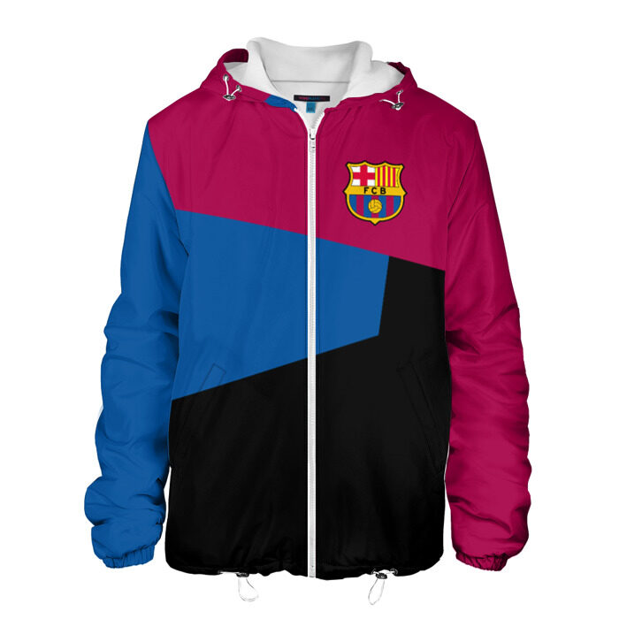 Мужская куртка 3D FC Barcelona 2018 #5 фото