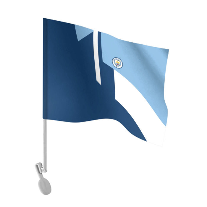 Флаг для автомобиля Manchester city 2018 #6 фото