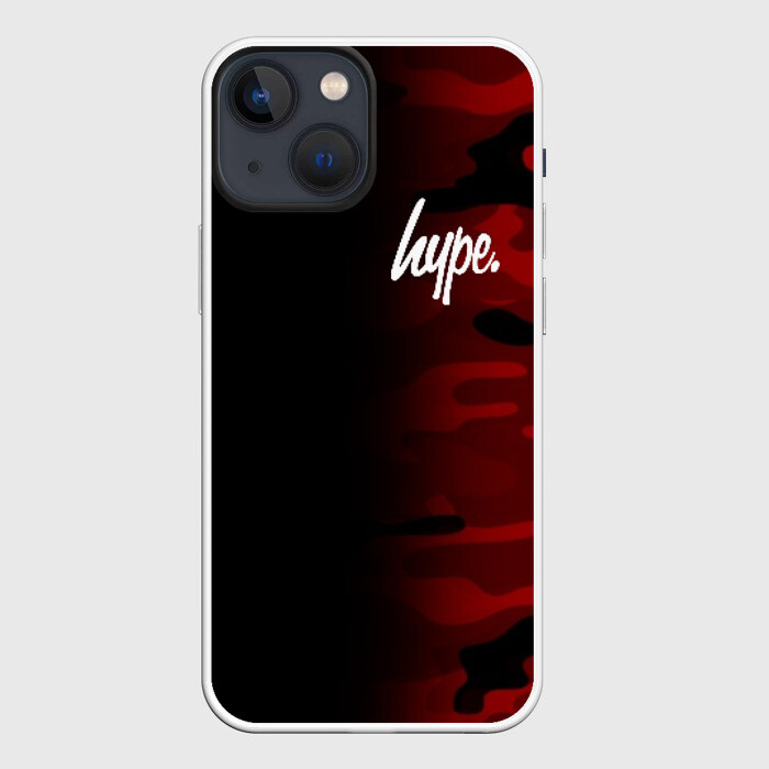 Чехол для iPhone 13 mini Hype Military Black Red фото