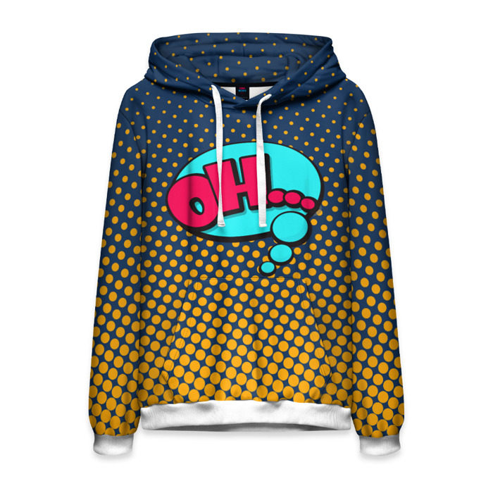 Мужская толстовка 3D Ohh! фото