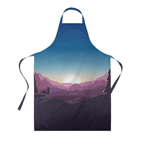 Фартук 3D Дивный Рассвет фото