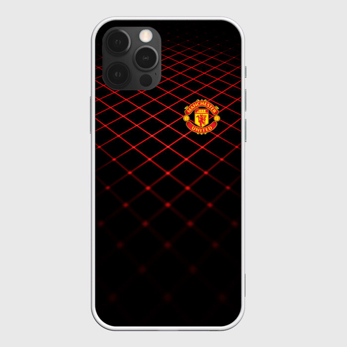 Чехол для iPhone 12 Pro Max Manchester United 2018 Line фото