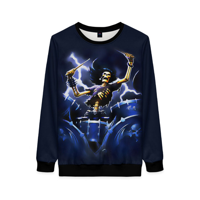 Женский свитшот 3D Drums фото