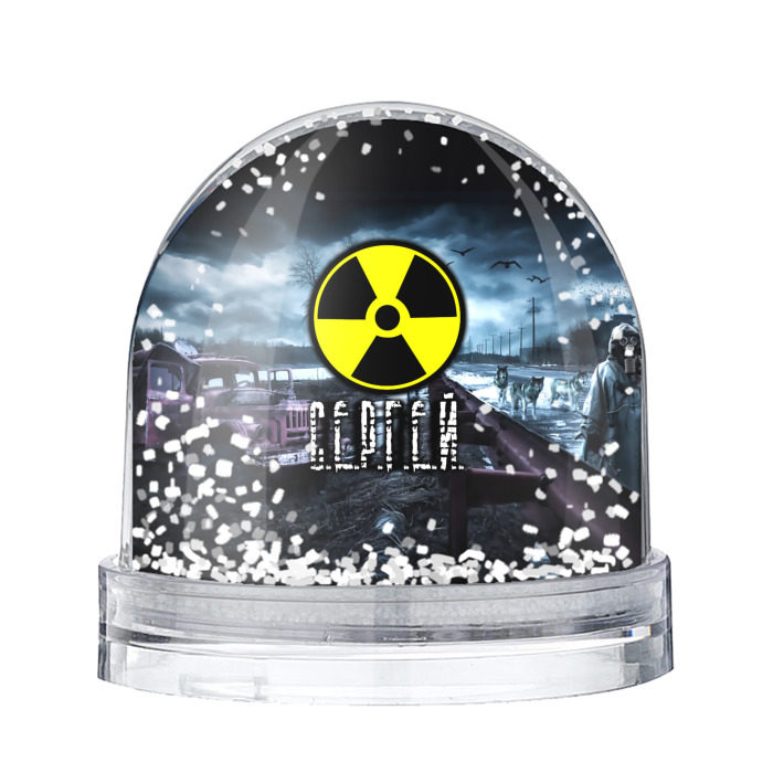 Снежный шар S.T.A.L.K.E.R. - С.Е.Р.Г.Е.Й. фото
