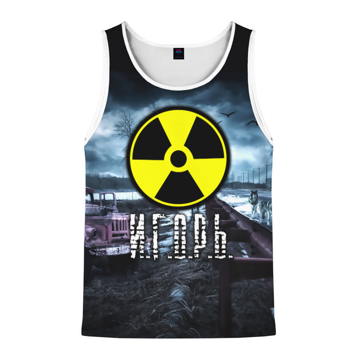 Мужская майка 3D S.T.A.L.K.E.R. - И.Г.О.Р.Ь. фото