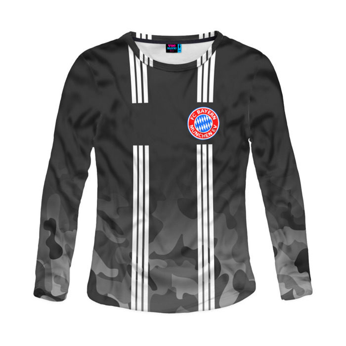 Женский лонгслив 3D FC Bayern 2018 Original #2 фото