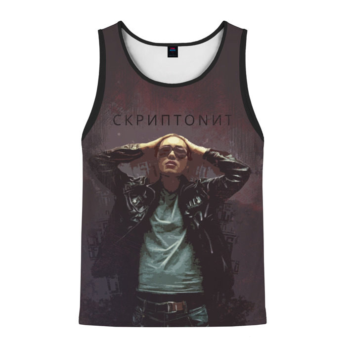 Мужская майка 3D Скриптонит фото