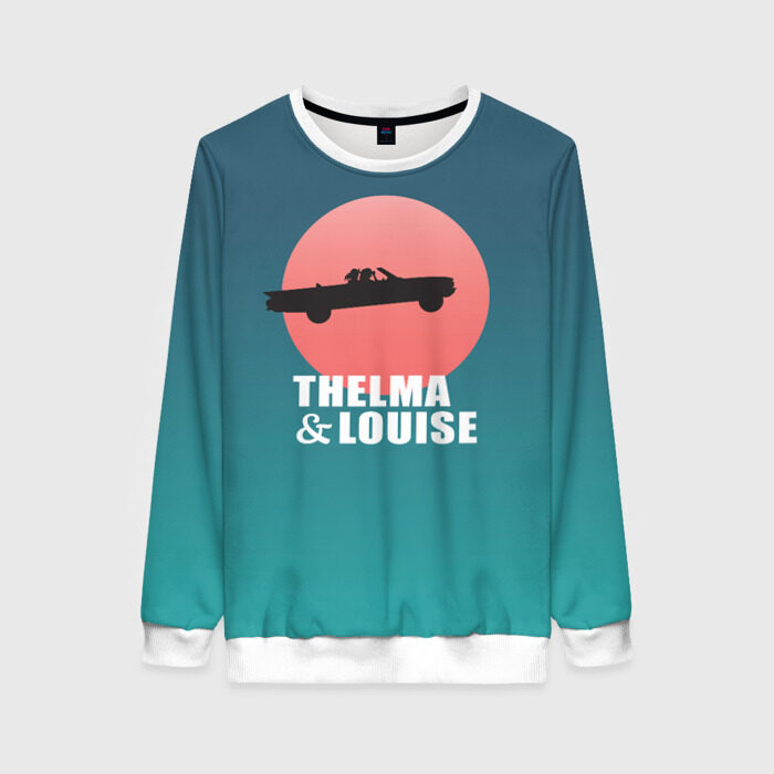Женский свитшот 3D Тельма и Луиза фото