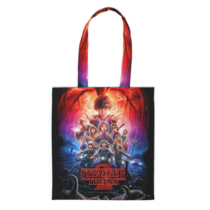 Сумка 3D повседневная Очень странные дела 2 фото