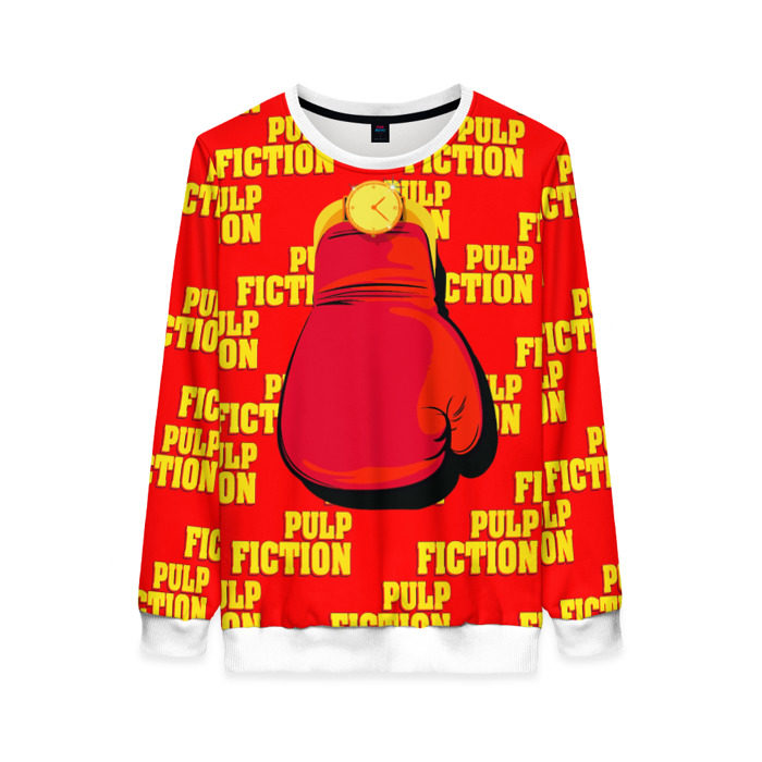 Женский свитшот 3D Криминальное чтиво фото