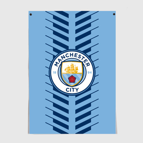 Постер Manchester city фото
