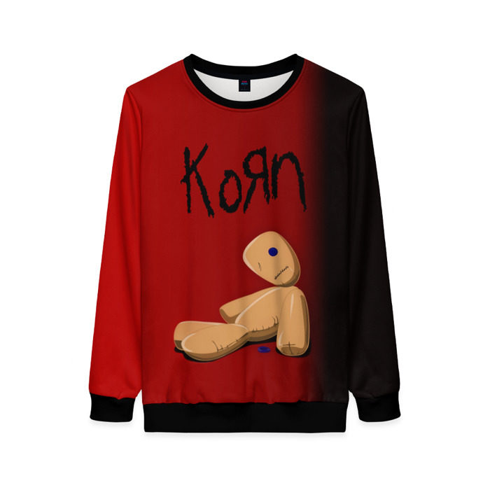 Женский свитшот 3D Korn фото