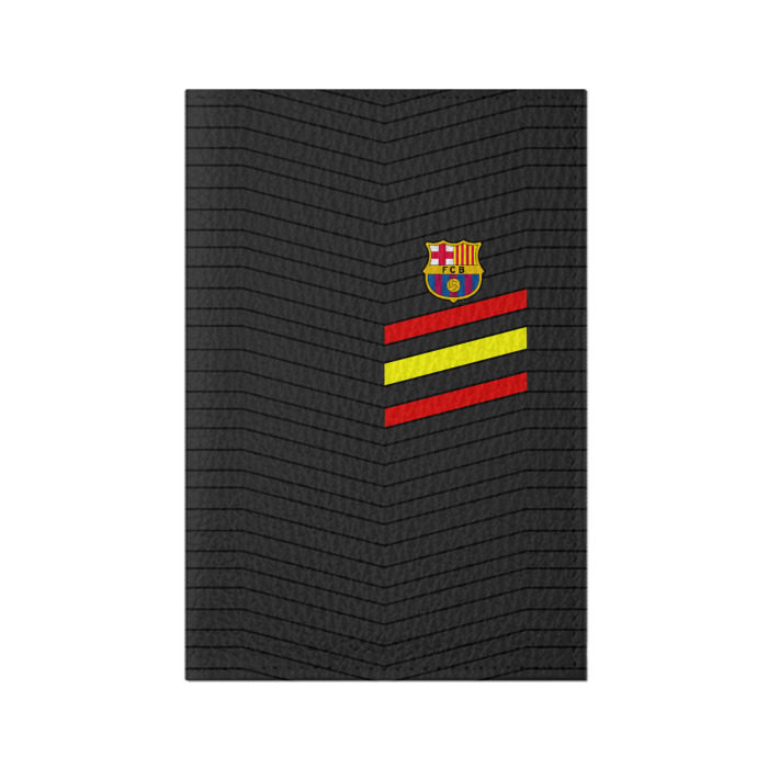 Обложка для паспорта матовая кожа FC Barca 2018 Испания фото