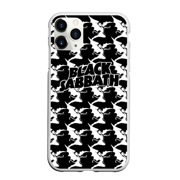 Чехол для iPhone 11 Pro матовый Black Sabbath фото