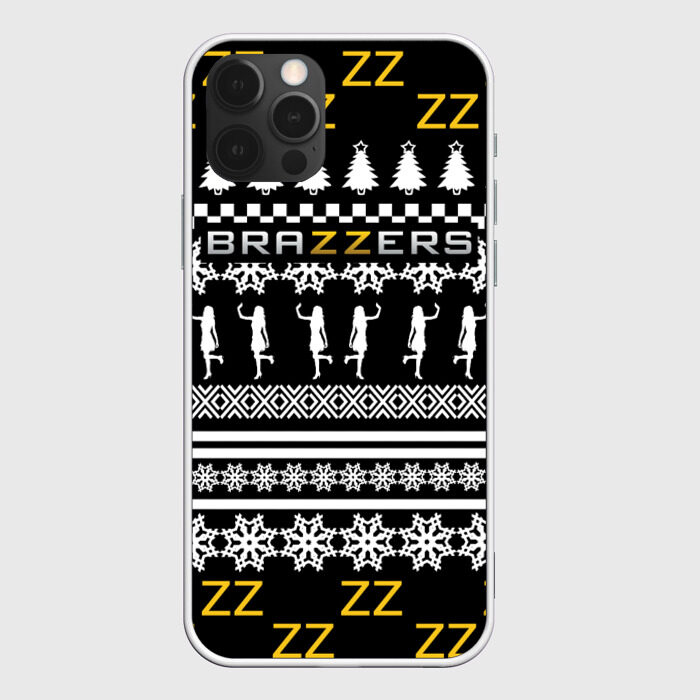 Чехол для iPhone 12 Pro Max Brazzers Новогодний фото