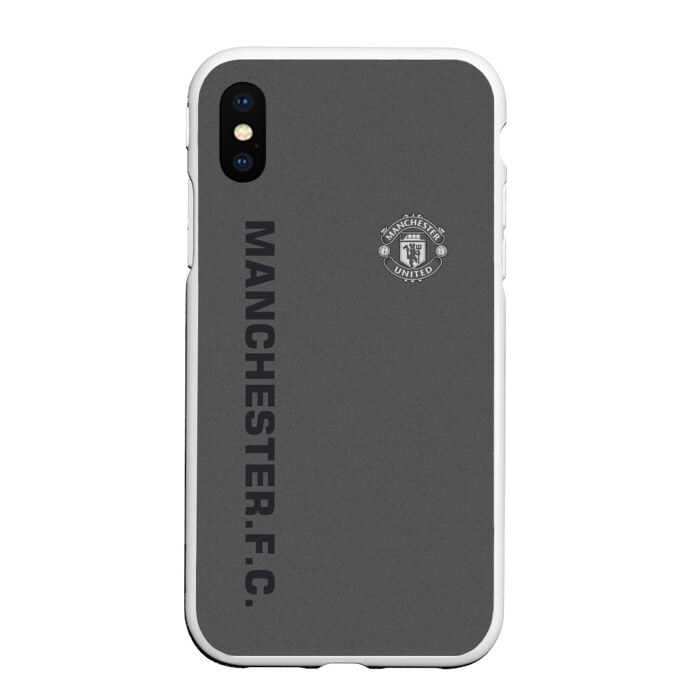 Чехол для iPhone XS Max матовый F C M U 2018 Vintage фото