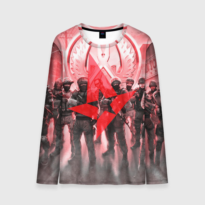 Мужской лонгслив 3D CS GO Astralis team фото