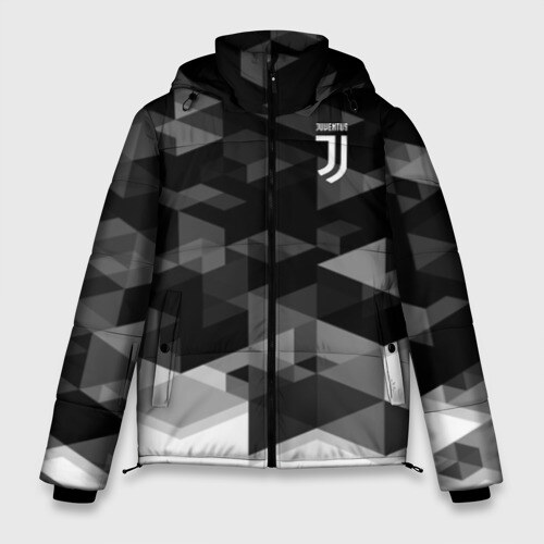 Мужская зимняя куртка 3D JUVENTUS GEOMETRY SPORT фото