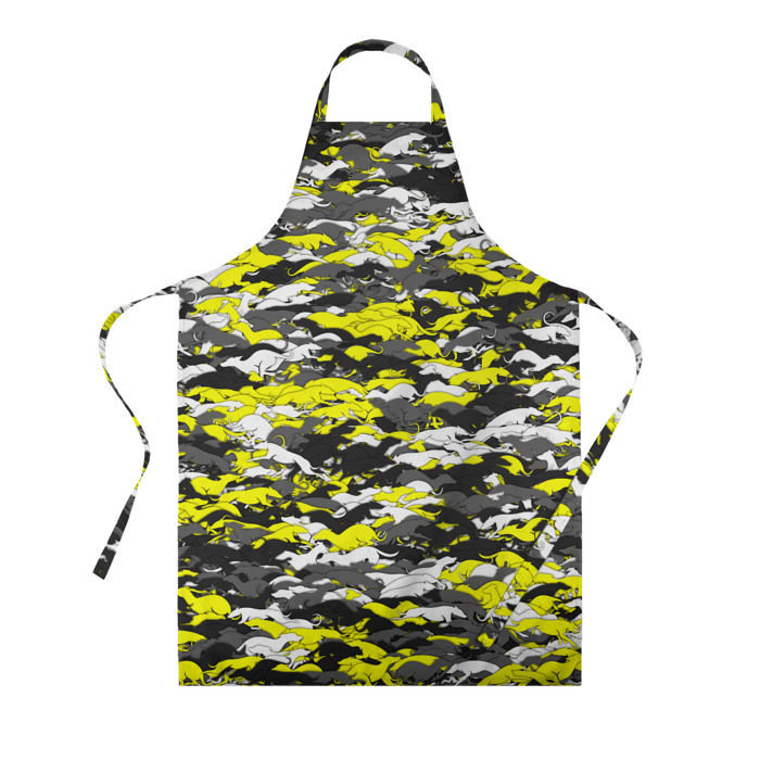 Фартук 3D Камуфляж с гончими псами фото