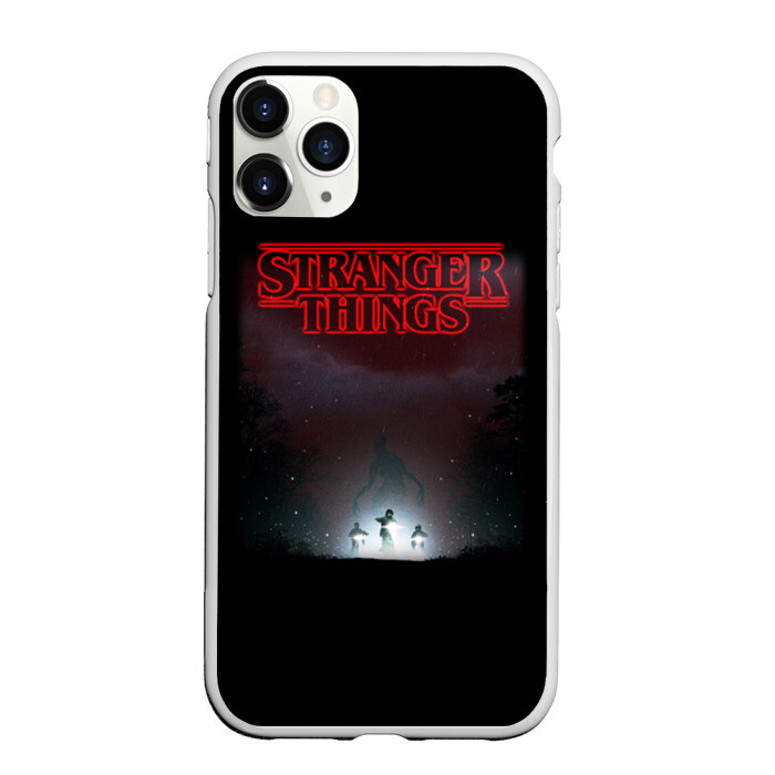 Чехол для iPhone 11 Pro матовый Stranger Things Демогоргон фото