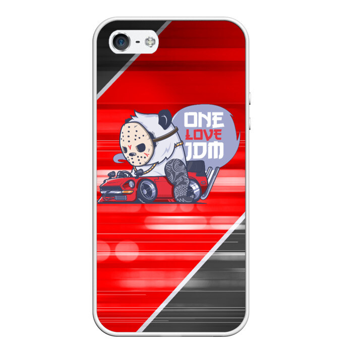 Чехол для iPhone 5/5S матовый ONE LOVE JDM фото