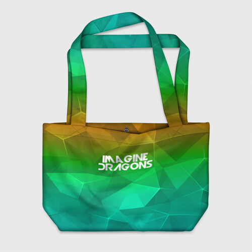Пляжная сумка 3D IMAGINE DRAGONS фото