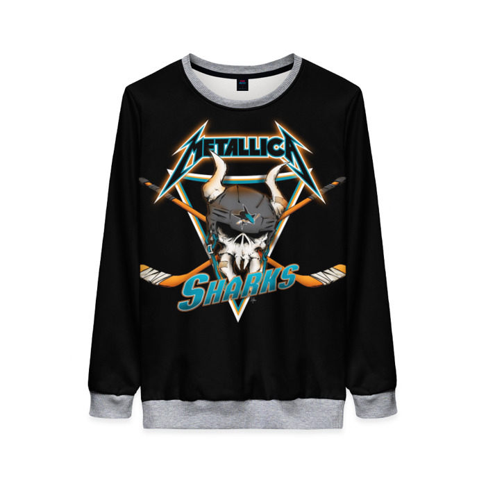 Женский свитшот 3D Metallica фото
