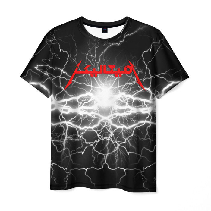 Мужская футболка 3D Metallica фото