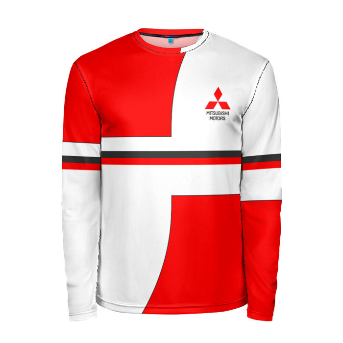 Мужской лонгслив 3D Mitsubishi фото