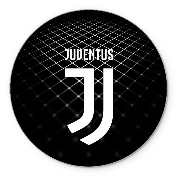 Коврик для мышки круглый JUVENTUS STRIPES STYLE фото