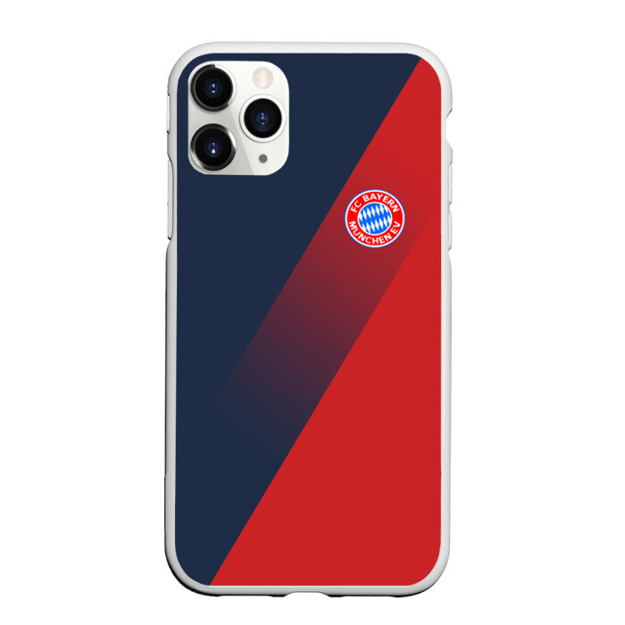 Чехол для iPhone 11 Pro матовый FC Bayern 2018 Элитная фото