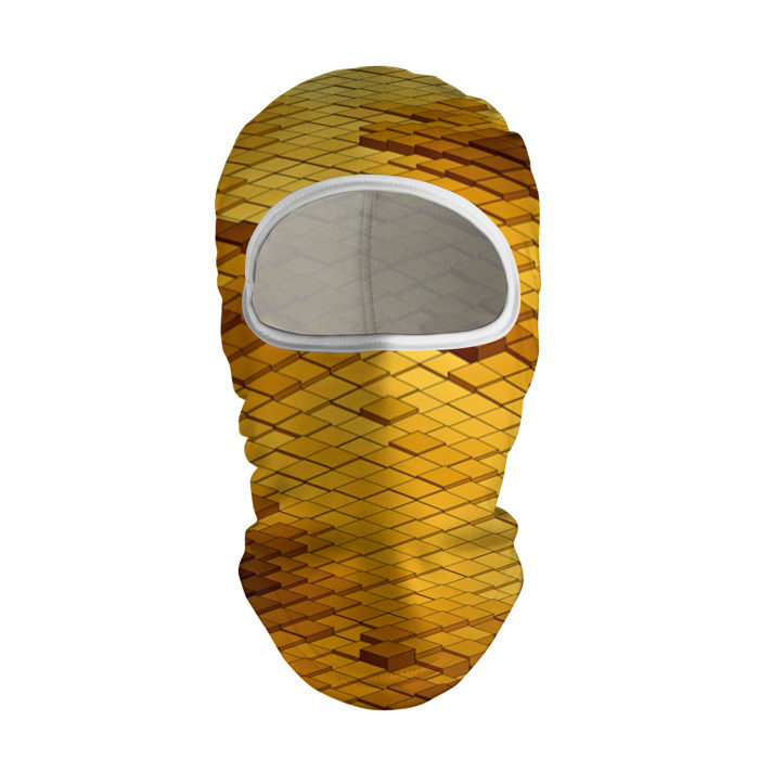 Балаклава 3D gold bricks фото