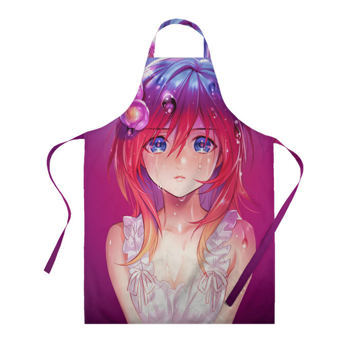 Фартук 3D Аниме девочка фото