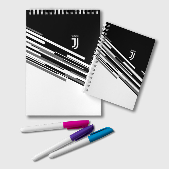 Блокнот JUVENTUS STRIPES STYLE фото