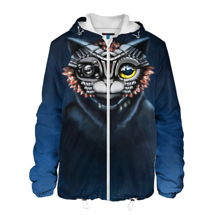 Мужская куртка 3D Альфа Кот фото