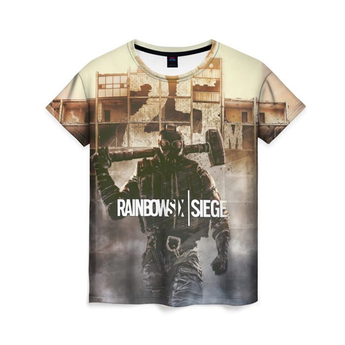 Женская футболка 3D RAINBOW SIX SIEGE фото