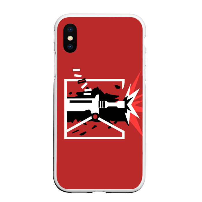 Чехол для iPhone XS Max матовый RAINBOW SIX SIEGE TACHANKA фото