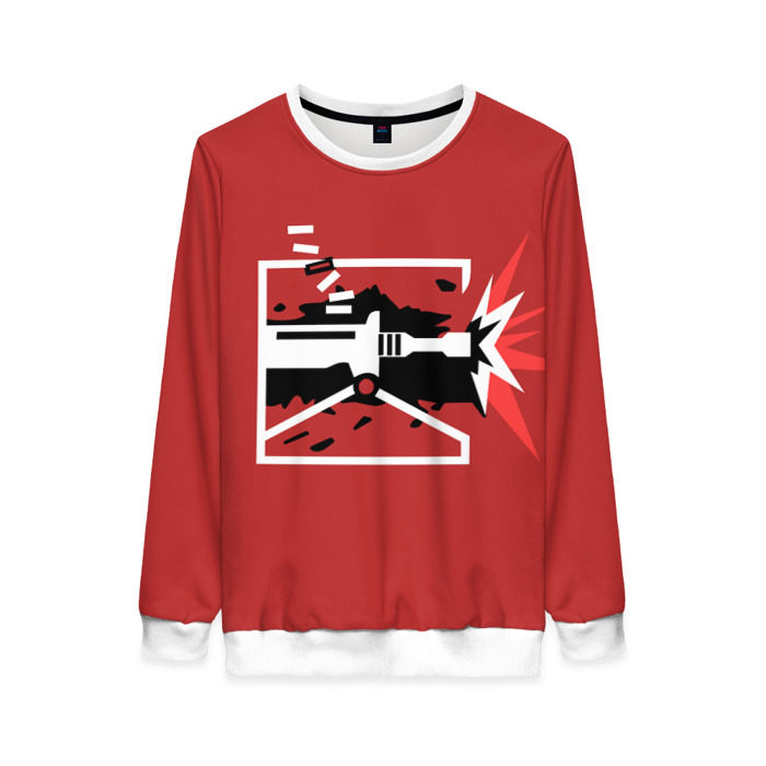 Женский свитшот 3D RAINBOW SIX SIEGE TACHANKA фото