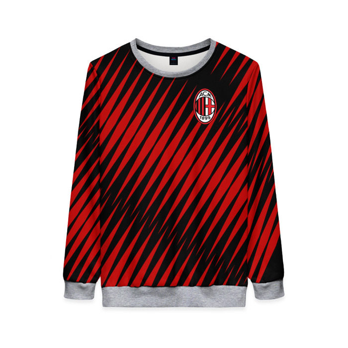 Женский свитшот 3D AC MILAN фото