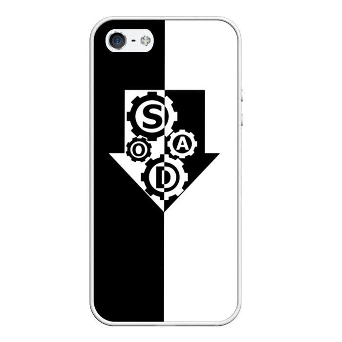 Чехол для iPhone 5/5S матовый System of a Down фото