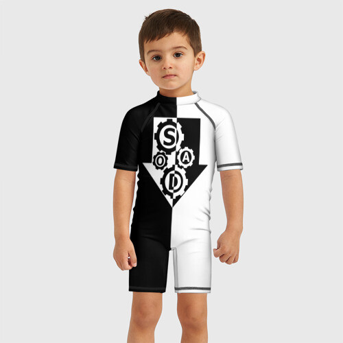 Детский купальный костюм 3D System of a Down фото