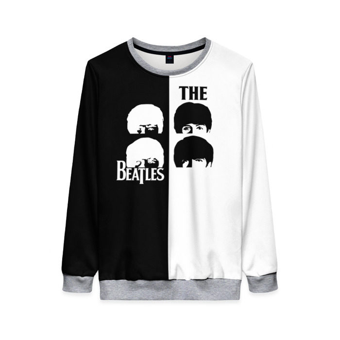 Женский свитшот 3D The Beatles фото
