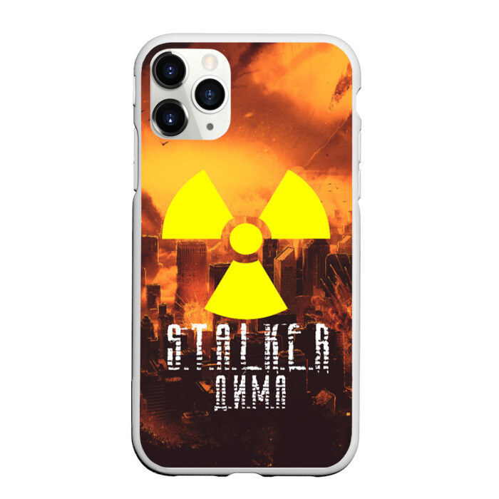 Чехол для iPhone 11 Pro матовый S T A L K E R Дима фото