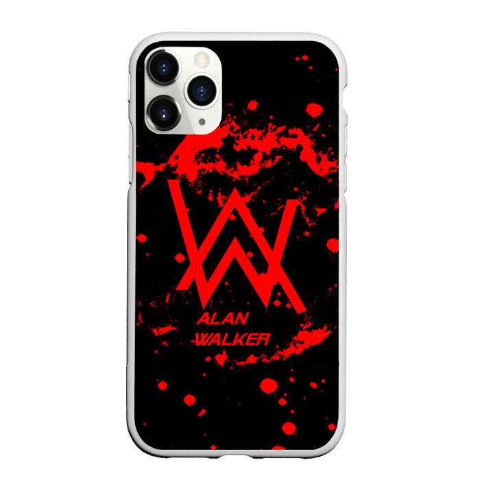 Чехол для iPhone 11 Pro матовый Alan Walker music space фото